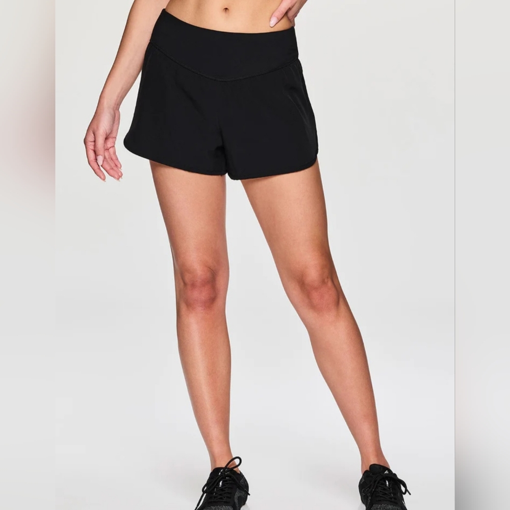 RBX black excersize shorts with pocket
